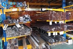 悬臂式铝型材堆放货架工程案例